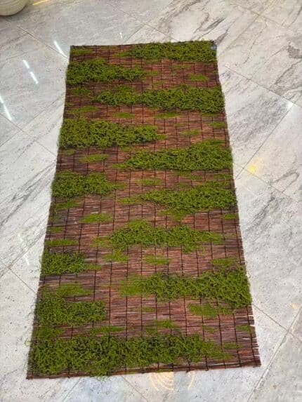 Artificial Moss Bamboo Mat